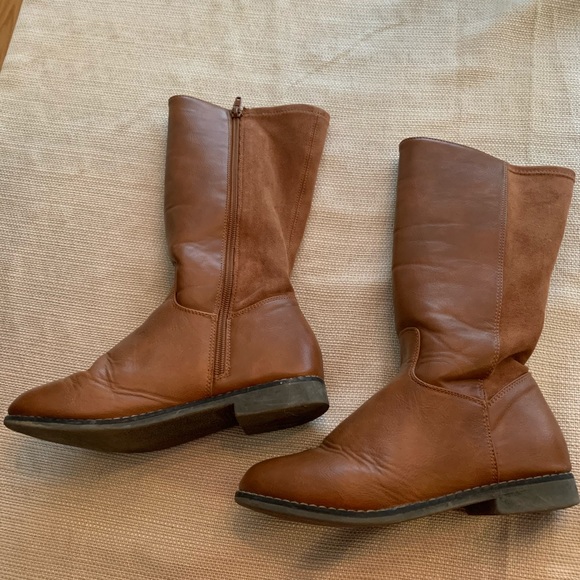 Girls brown riding boots - Picture 2 of 5